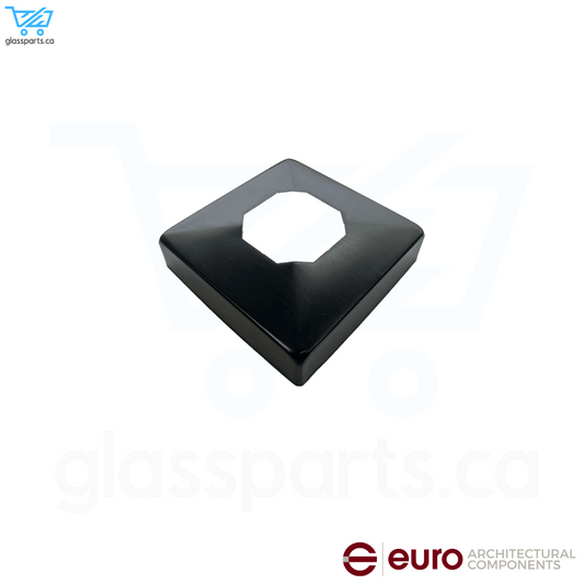 EURO Plate Cover For 6" Spigots - Graphite Black