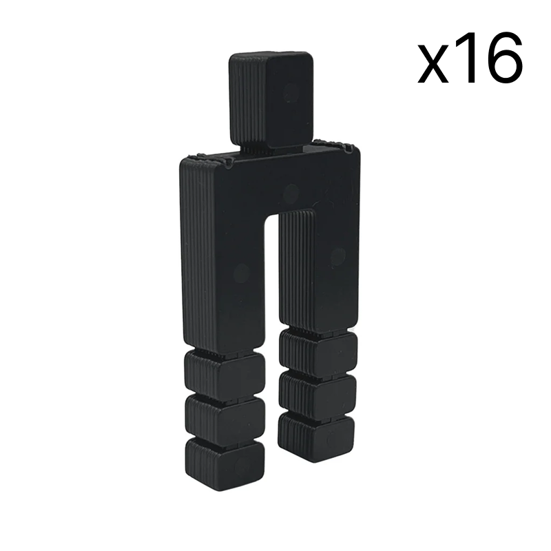 [STKS16] Horseshoe Shim - 1/16" x 3-1/2" Stackable Shims — STKS16