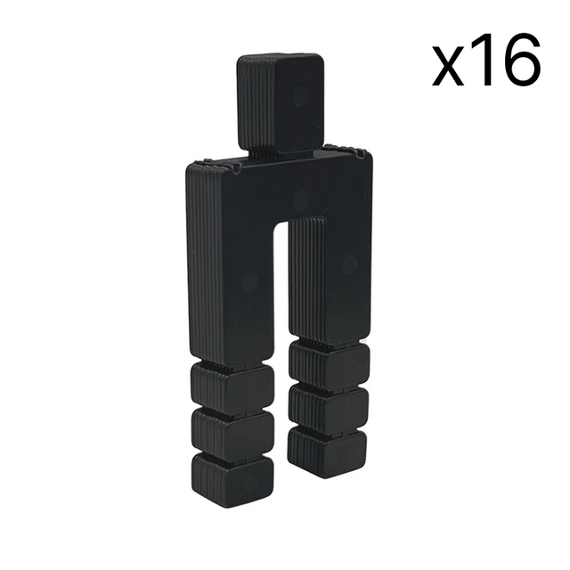 [STKS16] Horseshoe Shim - 1/16" x 3-1/2" Stackable Shims — STKS16