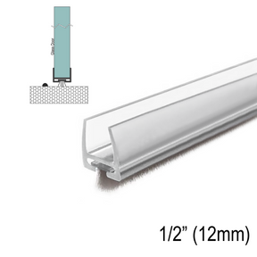 [SWPMWS] Shower Sweep - Weather Strip for 1/2" Glass (95") — SWPMWS