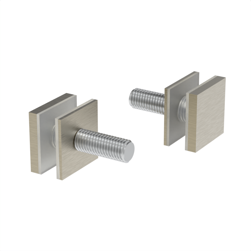 [SWSH] Shower Handle - Square Washer/Stud Kit for Single-Sided Shower Handle — SWSHBBRZ
