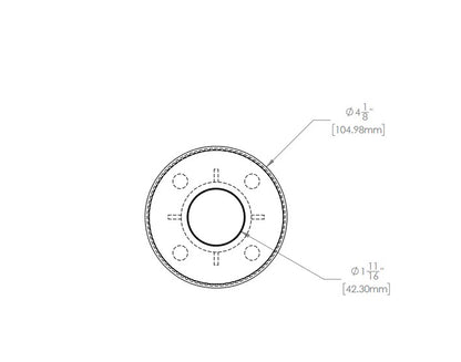 Cover Plate for Flat & Round Post/Handrail