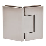 CRL Trento 045 Series 135 Degree Glass-to-Glass Hinge — Brushed Nickel