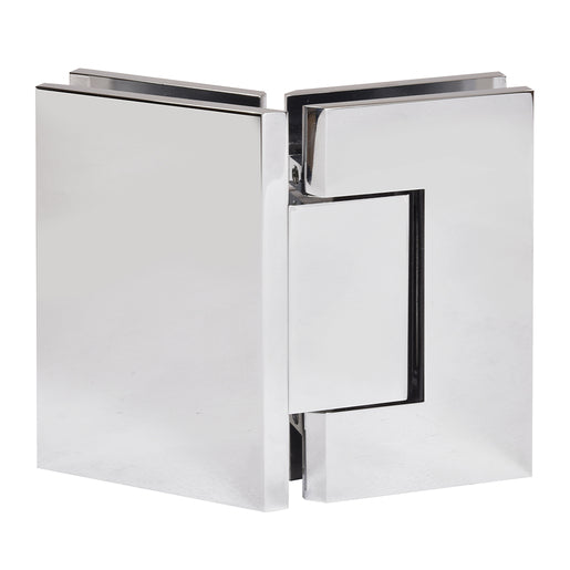 CRL Trento 045 Series 135 Degree Glass-to-Glass Hinge — Polished Chrome