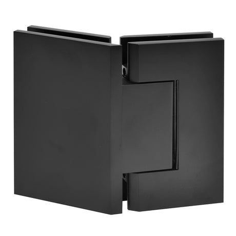 CRL Trento 045 Series 135 Degree Glass-to-Glass Hinge — Matte Black