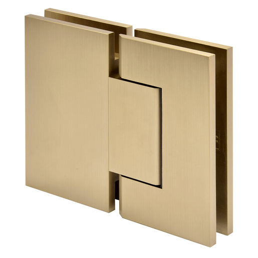 CRL Trento 180 Series 180 Degree Glass-to-Glass Hinge — Brushed Bronze