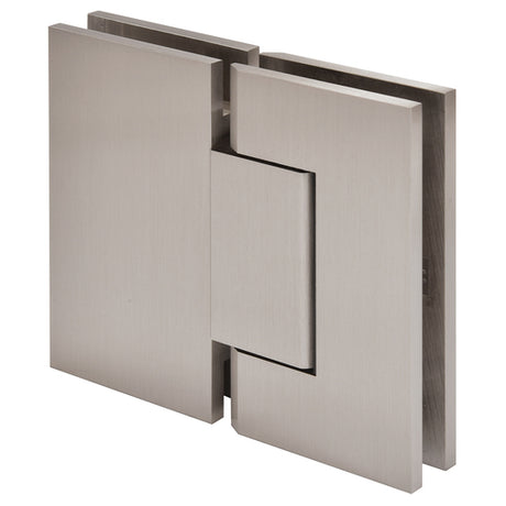 CRL Trento 180 Series 180 Degree Glass-to-Glass Hinge — Brushed Nickel