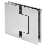 CRL Trento 180 Series 180 Degree Glass-to-Glass Hinge — Polished Chrome