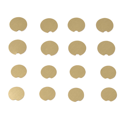CRL Trento Hinge Replacement Screw Cover Kit — Brushed Bronze