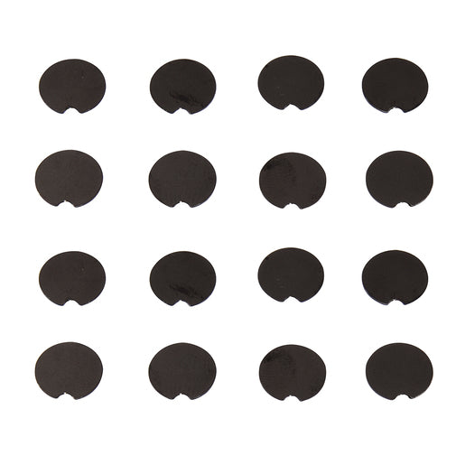 CRL Trento Hinge Replacement Screw Cover Kit — Matte Black