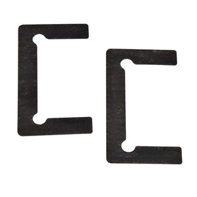 CRL Trento Replacement NAF Gaskets — Pack of 2 — Black