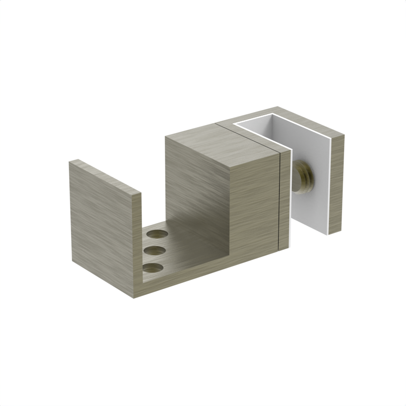 [TQFG] Shower Sliding Door Kit - Tranquility Series - Floor Guide — TQFGAB