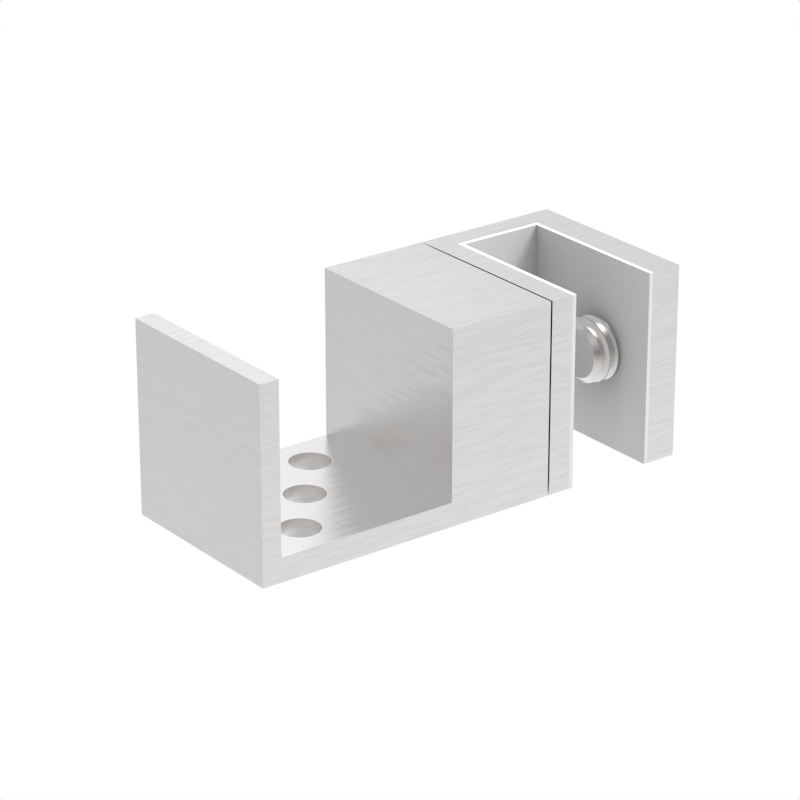 [TQFG] Shower Sliding Door Kit - Tranquility Series - Floor Guide — TQFGBS