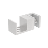 [TQFG] Shower Sliding Door Kit - Tranquility Series - Floor Guide — TQFGBS