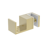 [TQFG] Shower Sliding Door Kit - Tranquility Series - Floor Guide — TQFGSB