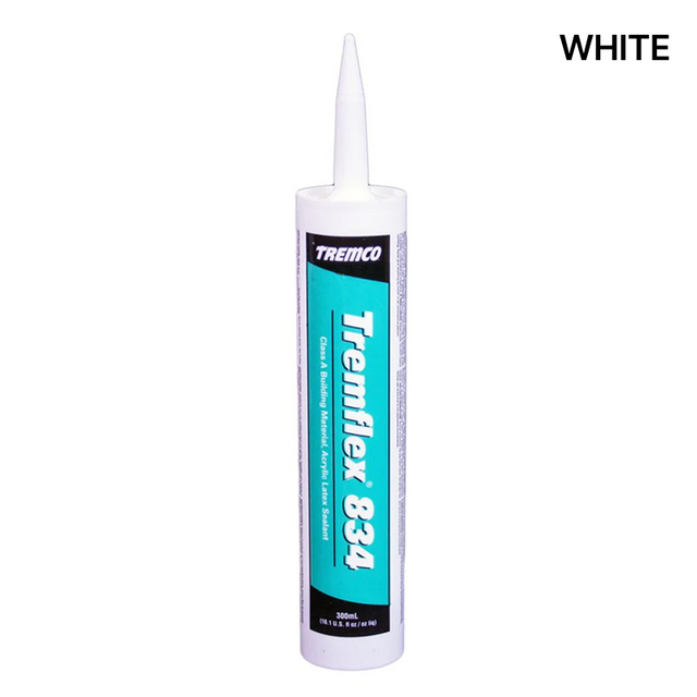 Tremco Tremflex 834 Acrylic Latex Sealant - 300 mL — TREMFLEX834WHITE