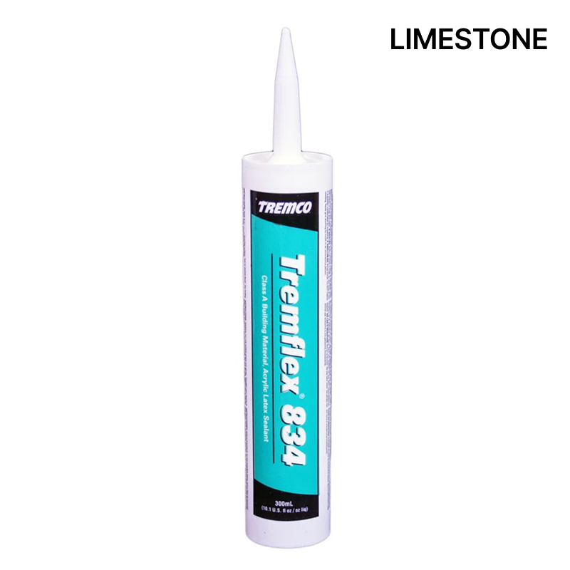 Tremco Tremflex 834 Acrylic Latex Sealant - 300 mL — TREMFLEX834LIMESTONE