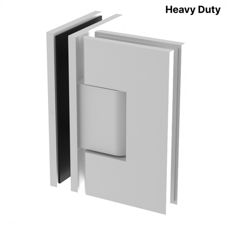Vivian heavy-duty shower hinge Glass to Glass 90° — White