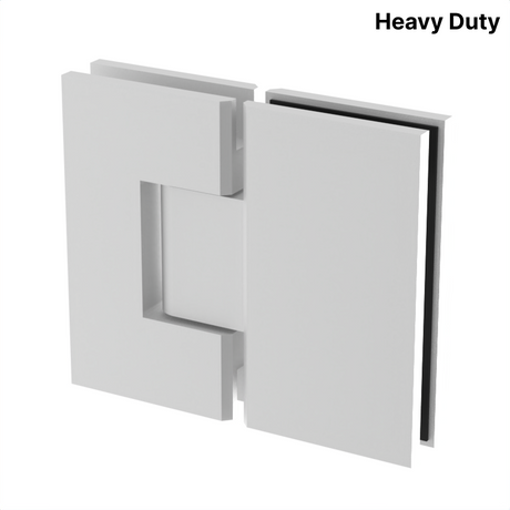 Vivian heavy-duty shower hinge Glass to Glass 180° — White
