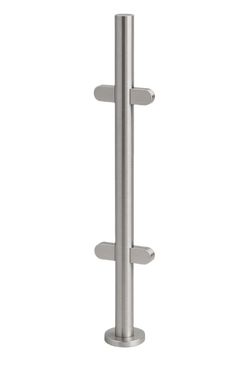 Architectural Railing Posts- Round – Glassparts.ca