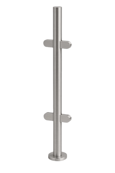 Architectural Railing Posts - Round - Glassparts.ca