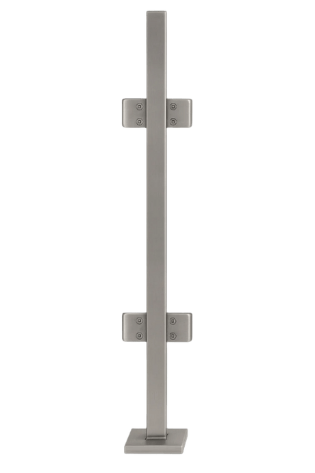 Architectural Railing Posts - Square - Glassparts.ca
