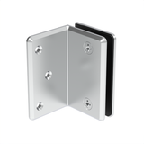 Beveled wall mount bracket BEVWMB90CH - Chrome