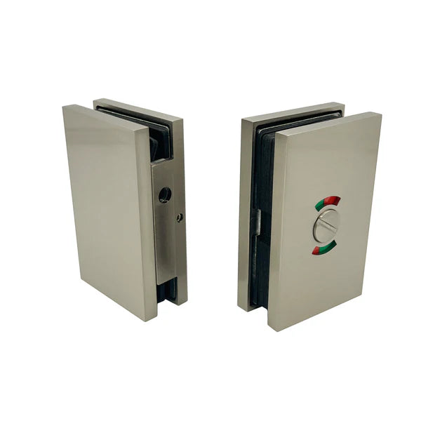 Washroom Glass Door Lock - Thumbturn