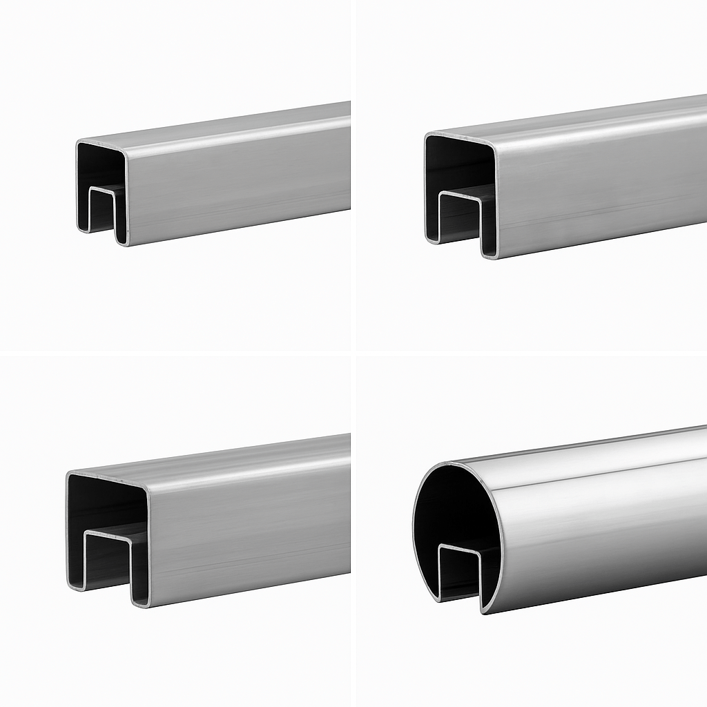 Caprail - 19' - Rectangle, Square & Round - Glassparts.ca