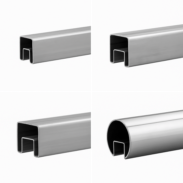 Caprail - 19' - Rectangle, Square & Round - Glassparts.ca