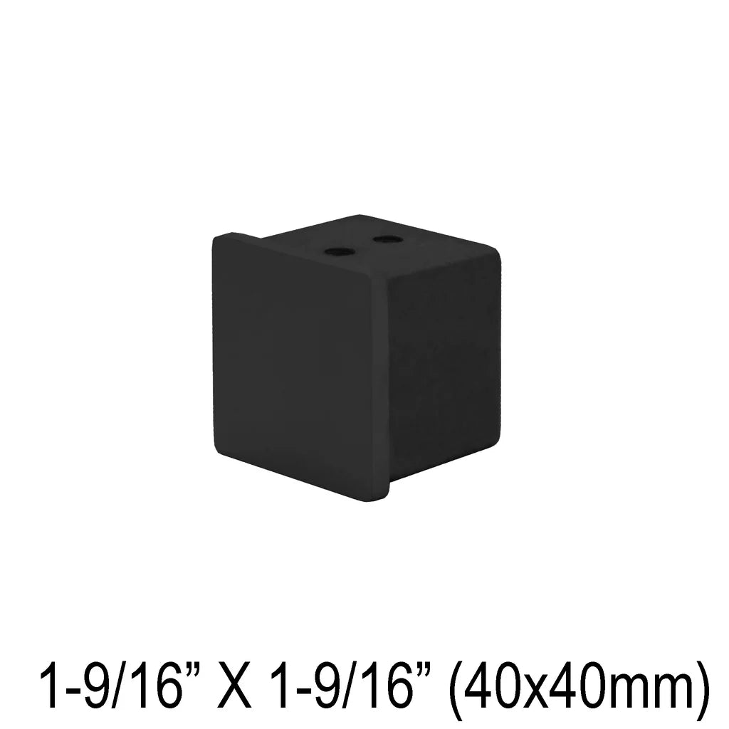 Caprail - Endcap Rectangle, Square & Round - Glassparts.ca