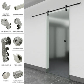 Commercial Sliding Door Kits - LAG Series - Glassparts.ca