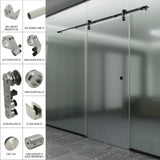 Commercial Sliding Door Kits - LAG Series - Glassparts.ca