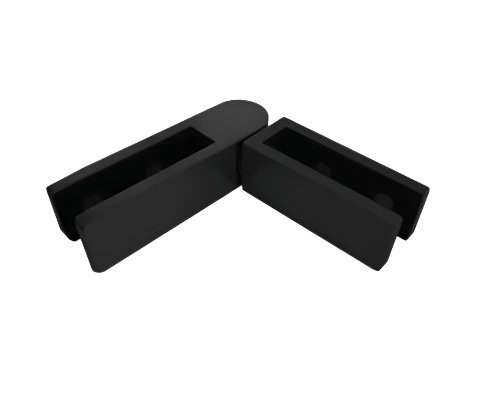 CON Series Railing Connectors 180°, 90°, Adjustable & Wall Mount - Glassparts.ca