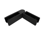 CON Series Railing Connectors 180°, 90°, Adjustable & Wall Mount - Glassparts.ca