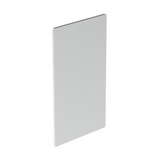 CORE-LOCK 72 Series Top Mount End Caps – Pair — Brushed Anodized Aluminum
