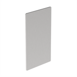 CORE-LOCK 72 Series Top Mount End Caps – Pair — Brushed Stainless Steel