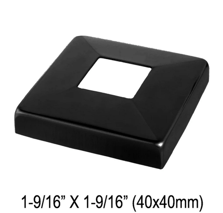 Cover Plate for Flat & Round Post/Handrail - Glassparts.ca