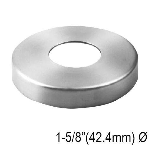 Cover Plate for Flat & Round Post/Handrail - Glassparts.ca