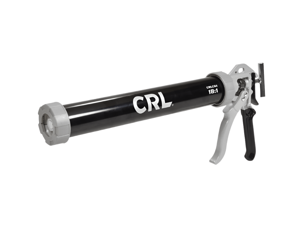 CRL 18:1 Clear Sausage Caulk Gun - Glassparts.ca