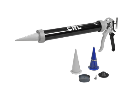 CRL 18:1 Clear Sausage Caulk Gun - Glassparts.ca