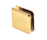 CRL Beveled Hole - in - Glass Style Wall Mount Heavy - Duty Glass Clamp - Glassparts.ca