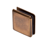 CRL Beveled Hole - in - Glass Style Wall Mount Heavy - Duty Glass Clamp - Glassparts.ca