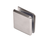 CRL Beveled Hole - in - Glass Style Wall Mount Heavy - Duty Glass Clamp - Glassparts.ca