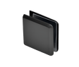CRL Beveled Hole - in - Glass Style Wall Mount Heavy - Duty Glass Clamp - Glassparts.ca