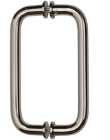 CRL BM Series Tubular Back - to - Back Pull Handle - Glassparts.ca