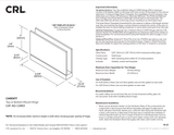 CRL Cardiff Series Top or Bottom Mount Hinge - Glassparts.ca