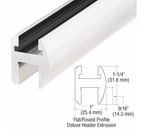 CRL Deluxe Shower Door Header Kit - Glassparts.ca