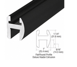 CRL Deluxe Shower Door Header Kit - Glassparts.ca