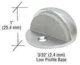 CRL Floor Mounted Low Profile 3/32" Base Dome Stop - Glassparts.ca